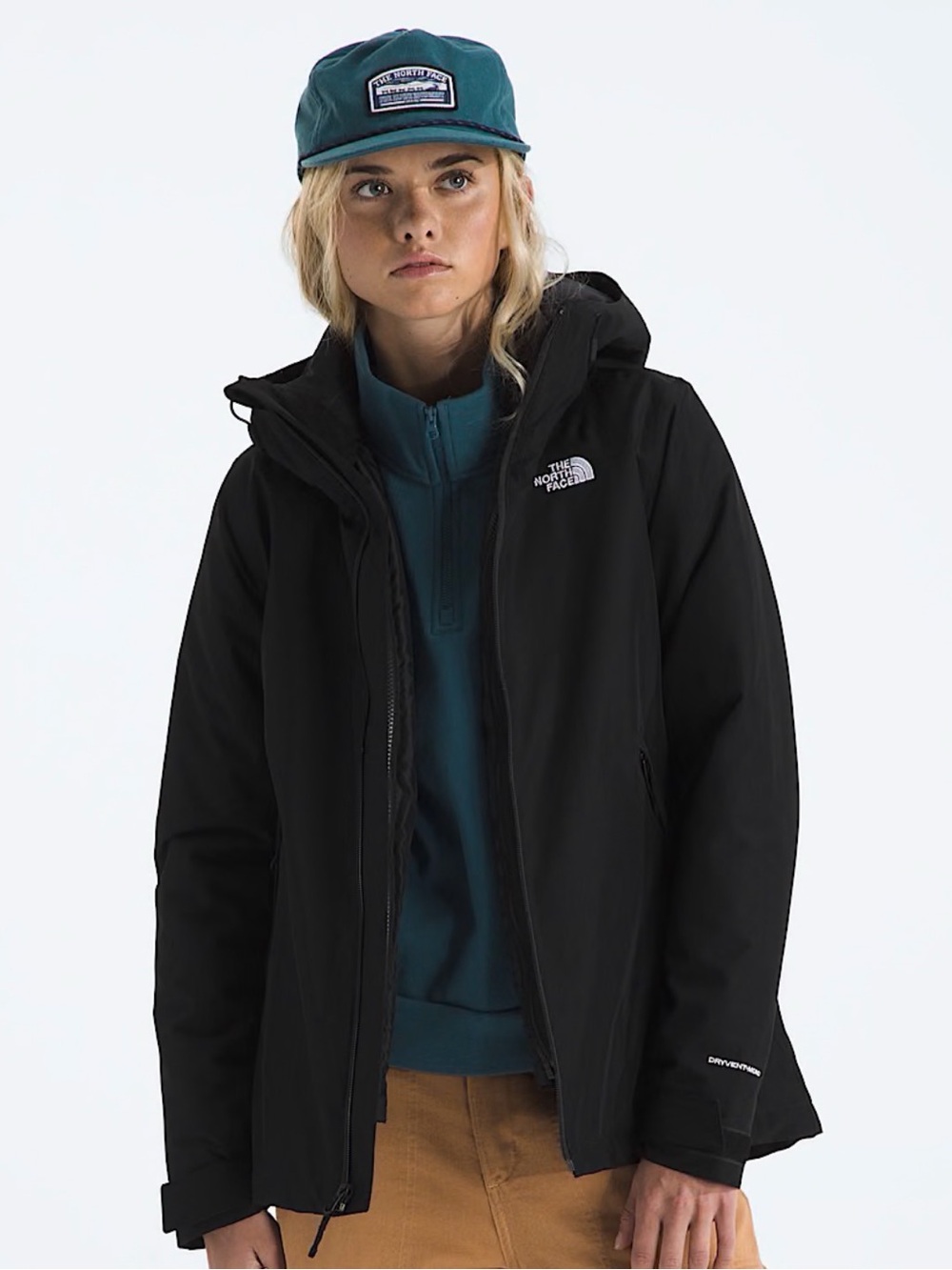 The North Face-Women’s Carto Triclimate Hooded Jacket (Shell Only) No Liner - Picture 4 of 6